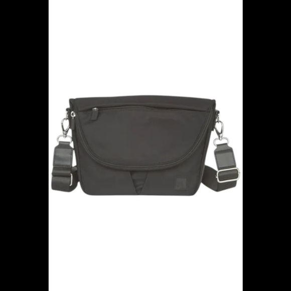 IHKWIP Sidekick Foldover Medium Crossbody Black - Picture 1 of 2